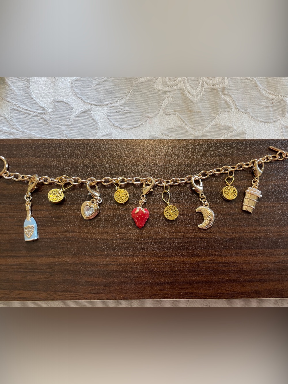 Eating by the tree of life - food item charms & tree of life pendants